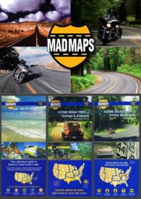 Mad Maps Motorcycle Adventure Destination Maps